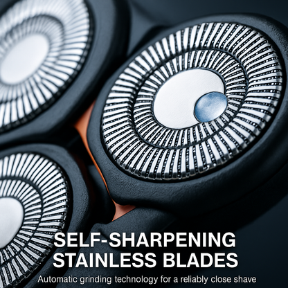 4D Electric Shaver: Contouring for Wet/Dry Shave