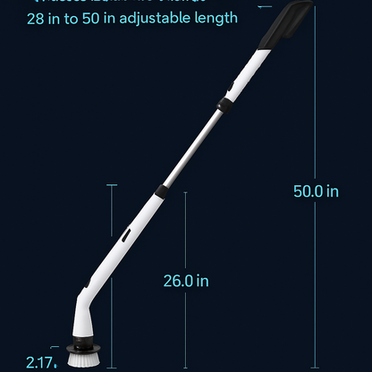 Electric Spin Scrubber Cordless Handheld Cleaning Brush