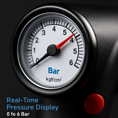 Electric Toilet Plunger with Real-Time Pressure Display
