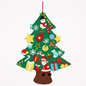 Felt Christmas Tree with Ornaments for Kids