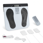 Rechargeable EMS Foot Massager for Neuropathy TENS Stimulator With 10Modes 50Intensities Remote Control For Muscle Relaxation Cramps Circulation Gift