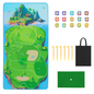 Casual Golf Game Set with Mat Balls and Storage Bag