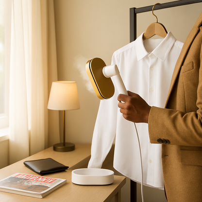 Handheld Steamer with 180° Rotatable Handle