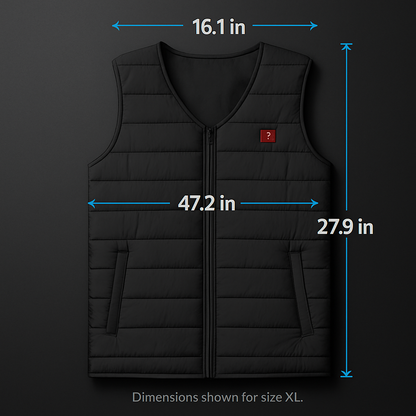 Heat Jacket Vest for Winter Outdoor Wear