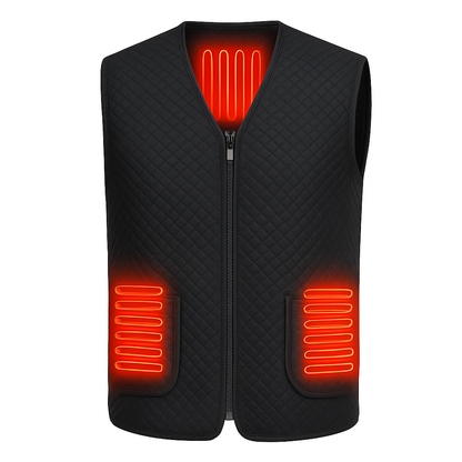 Heat Jacket Vest with 5 Heating Zones for Winter Comfort