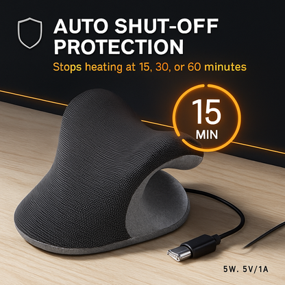 Heated Neck Stretcher with Graphene Heating Pad
