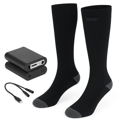 Heated Socks for Men and Women with 4 Temperature Levels