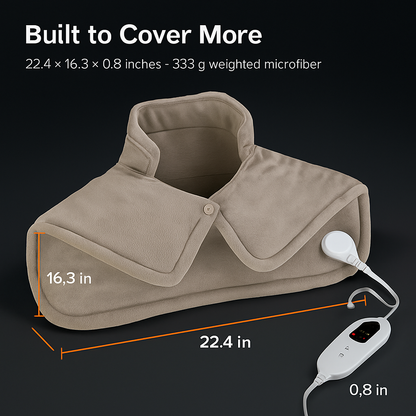 Weighted Heating Pad for Neck and Shoulders