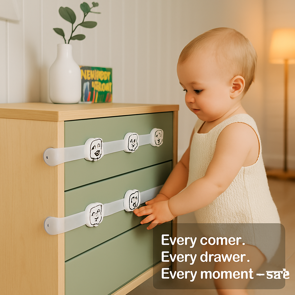 Kids Safety Locks with Corner Protectors