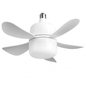 12W Socket Ceiling Fan with Lights and Remote