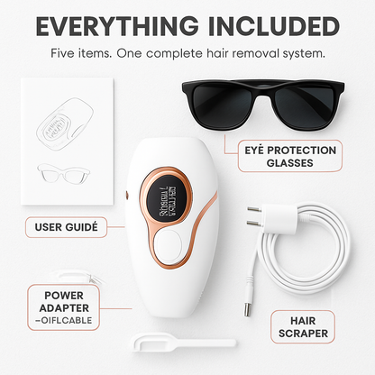 IPL Laser Hair Removal for Home Use - Painless
