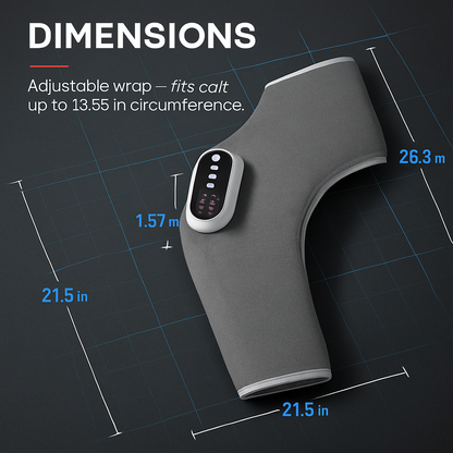 Cordless Leg Massager with Heat and Air Compression