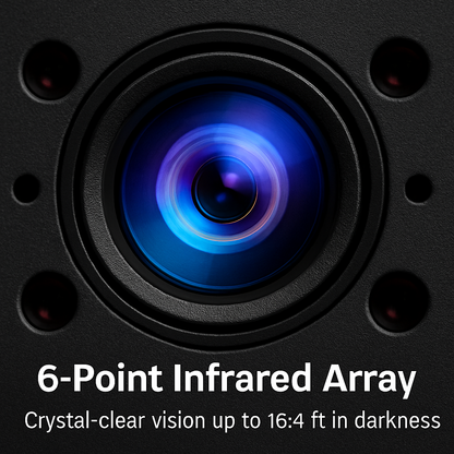 Mini Security Camera with WiFi for Home Monitoring