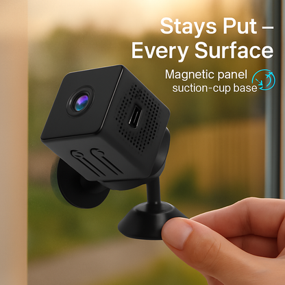 Mini Security Camera with WiFi for Home Monitoring