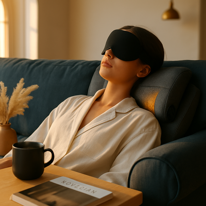 Neck Massager Pillow Ergonomic Massager Memory Foam Pillow with 3-Level Heating 3-Intensity Vibration 30Min Timer for Neck Back Shoulder Pain Relief