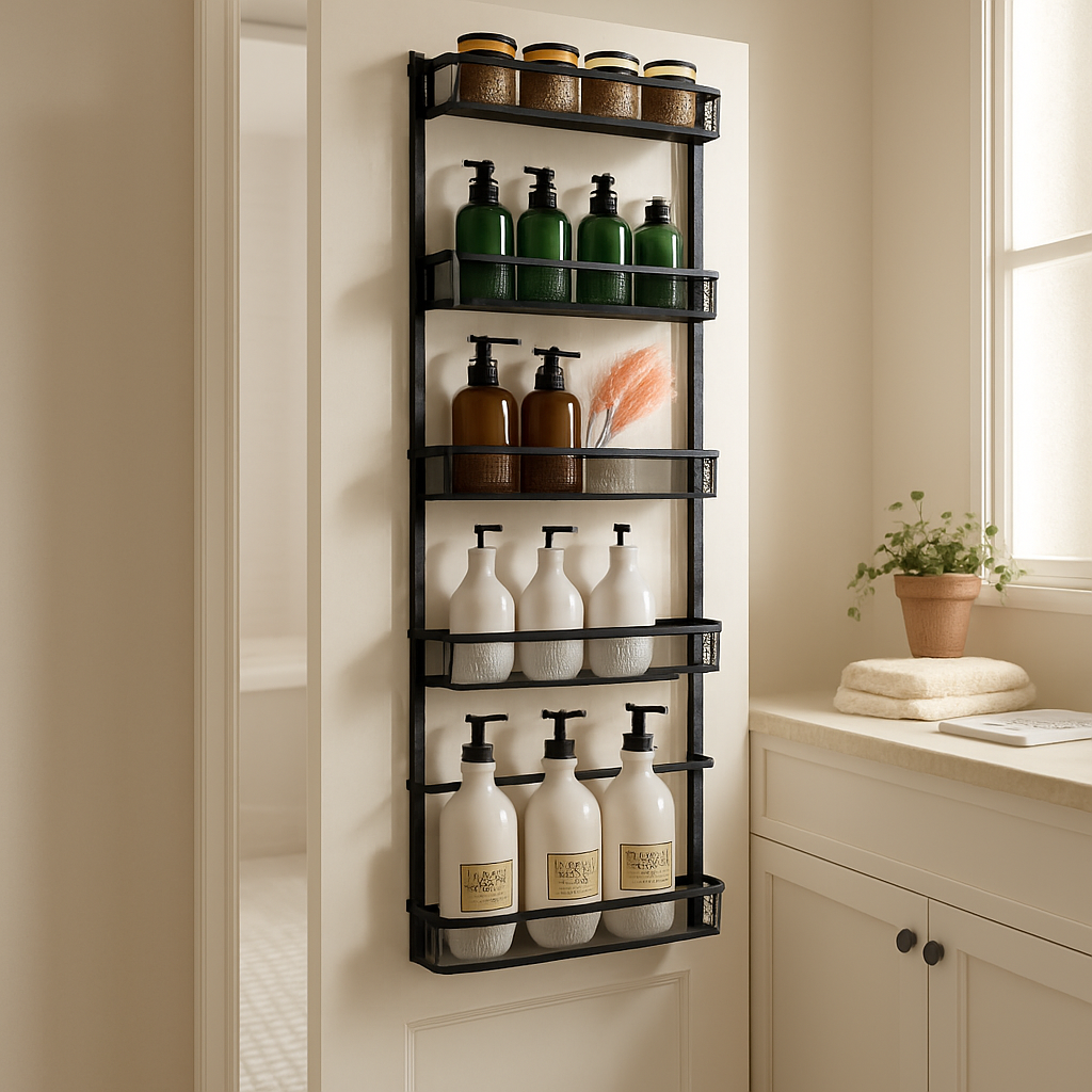 Over The Door Pantry Organizer 6-Tier for Door Mount
