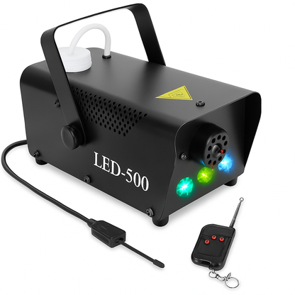 Fog Machine with LED Lights for Parties and Stages