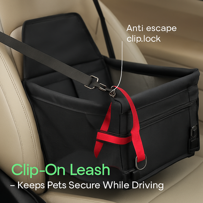 Dog Booster Car Seat for Small to Medium Pets — Safe Travel
