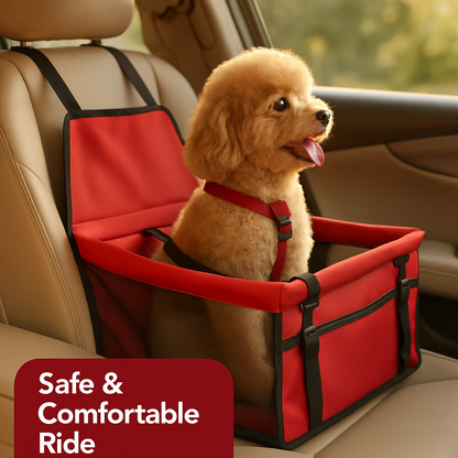 Dog Booster Car Seat for Small to Medium Pets — Safe Travel