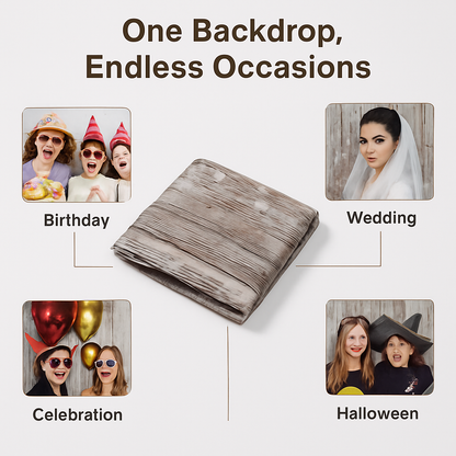 Wooden Floor Photo Backdrop for Studio and Portrait Shoots