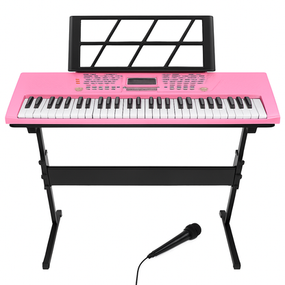61-Key Digital Music Keyboard for Kids with Stand