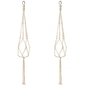 Plant Hanger Net Bag for Round/Square Pots 4-11in
