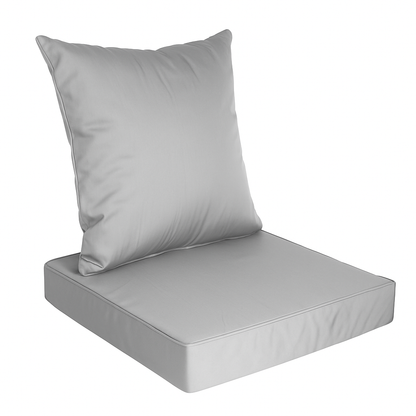 Outdoor Chair Cushion & Pillow Set for Patio Furniture