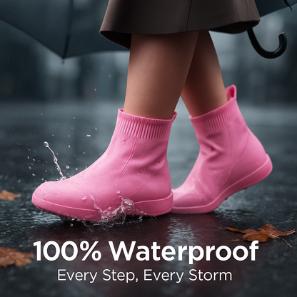 Waterproof Shoe Covers for Rain - Non-Slip Protectors