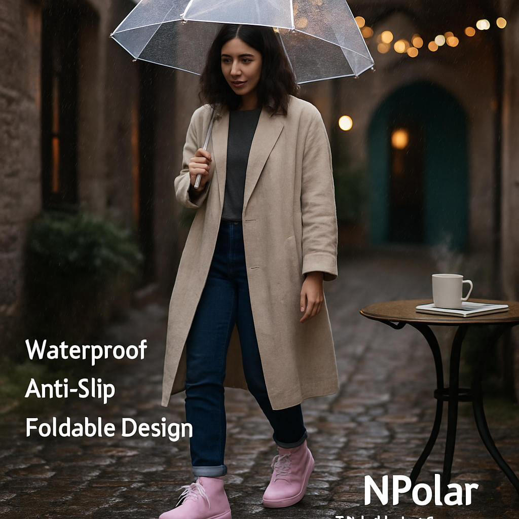 Waterproof Shoe Covers for Rain - Non-Slip Protectors