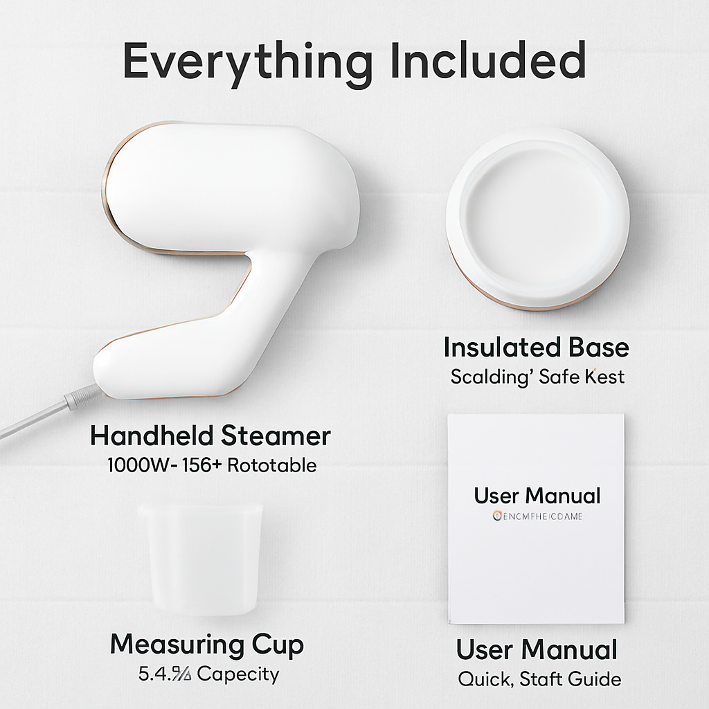 Portable Handheld Garment Steamer for Travel