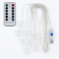 Butterfly Curtain String Lights Colorful LED Fairy Lamps