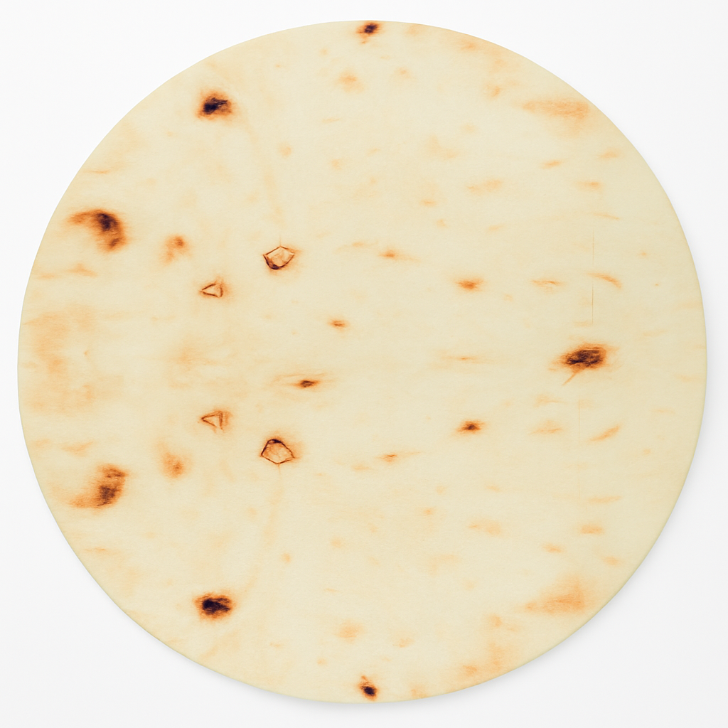 Burrito Tortilla Throw Blanket for Cozy Home Use