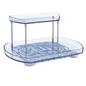 2-Tier Turntable Organizer for Refrigerator & Countertop