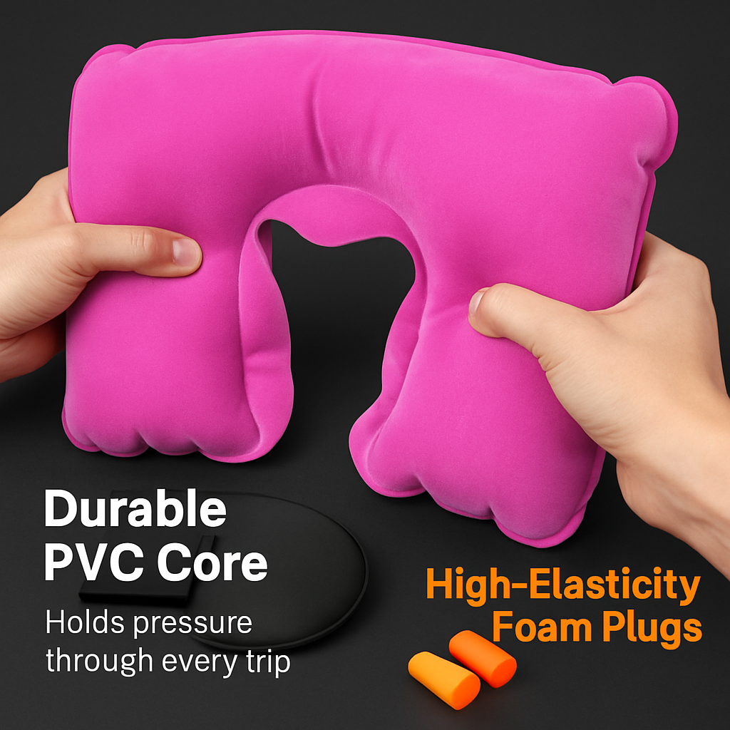 U-Shape Travel Neck Pillow for Comfort on the Go
