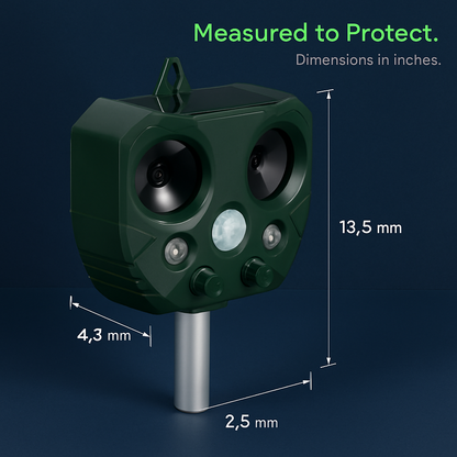 Ultrasonic Animal Repeller for Yard Deterrence