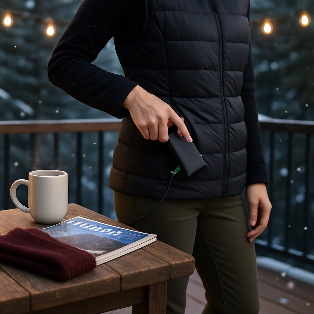 Power Bank for Heated Clothing with USB DC Output
