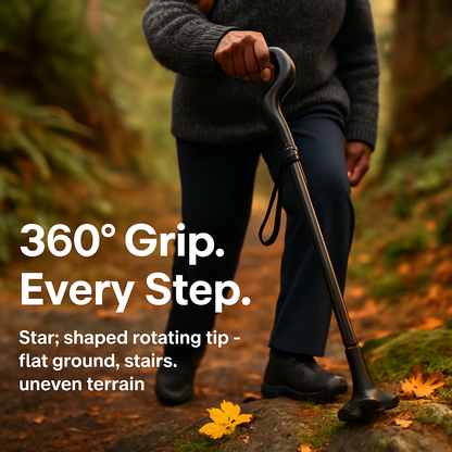 Walking Cane Collapsible with 10 Adjustable Heights