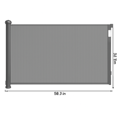 Retractable Baby Security Gate for Doorways & Hallways