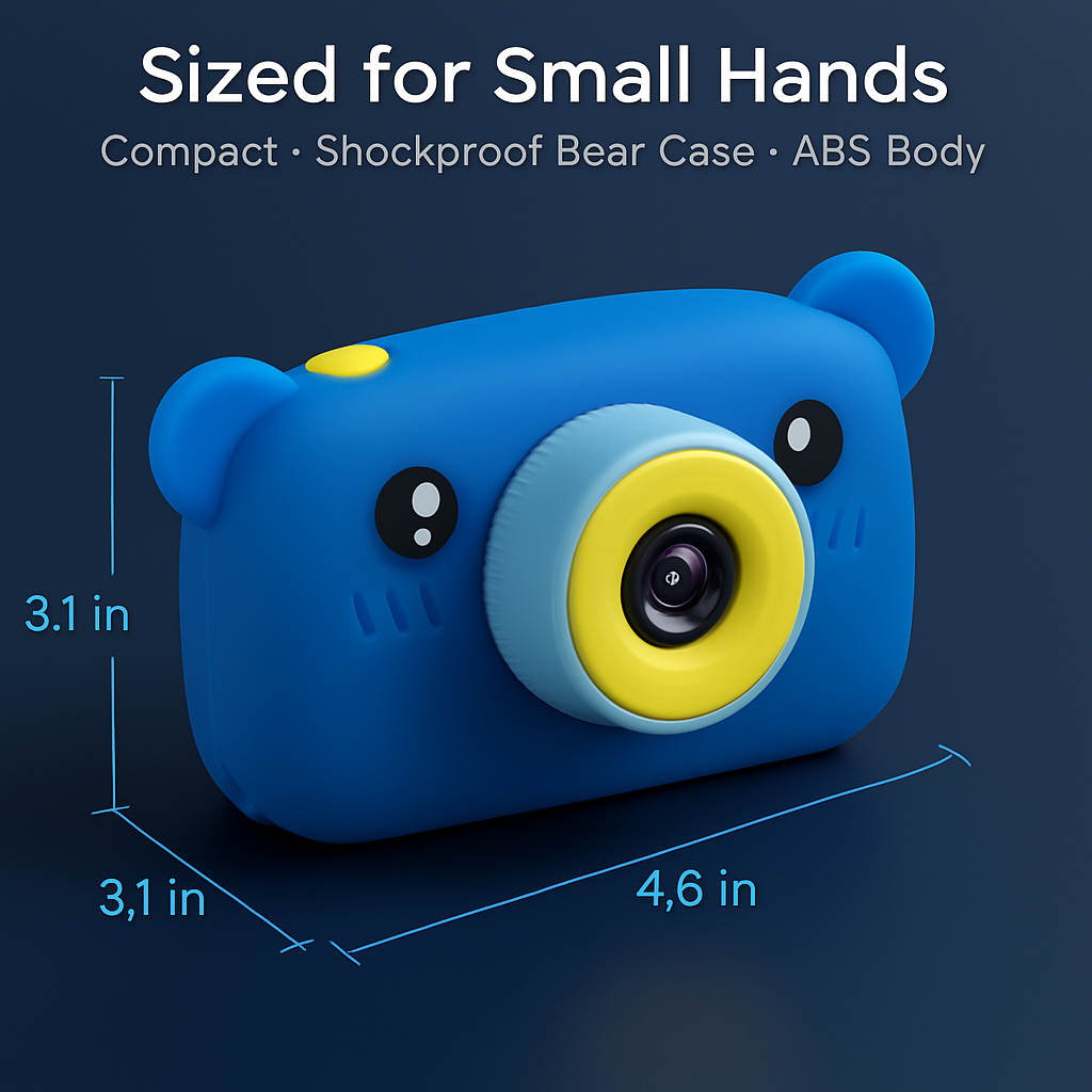 Kids Digital Camera for Children - Compact Shooter