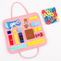 Kids Busy Board: Sensory Montessori Toy for 1-6