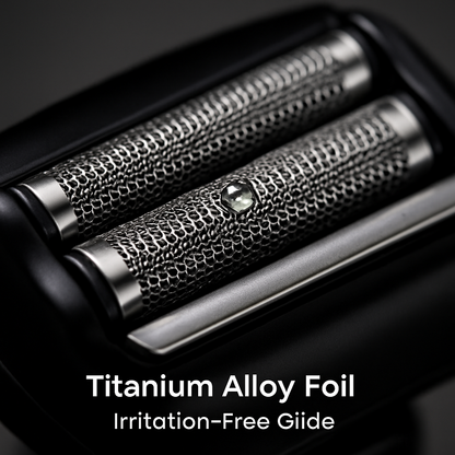 Electric Foil Face Shaver with 5 Precision Blades