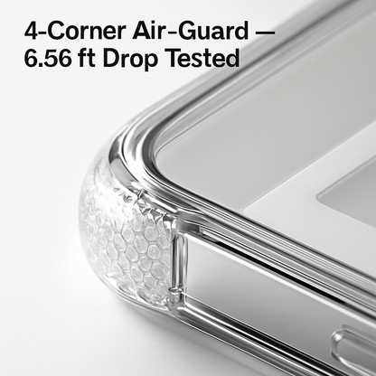 Metal Kickstand Clear Case for iPhone – MagSafe Ready