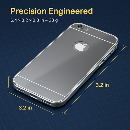 Slim Shock-resistant Mirror Case For iPhone 6 Plus/6s Plus
