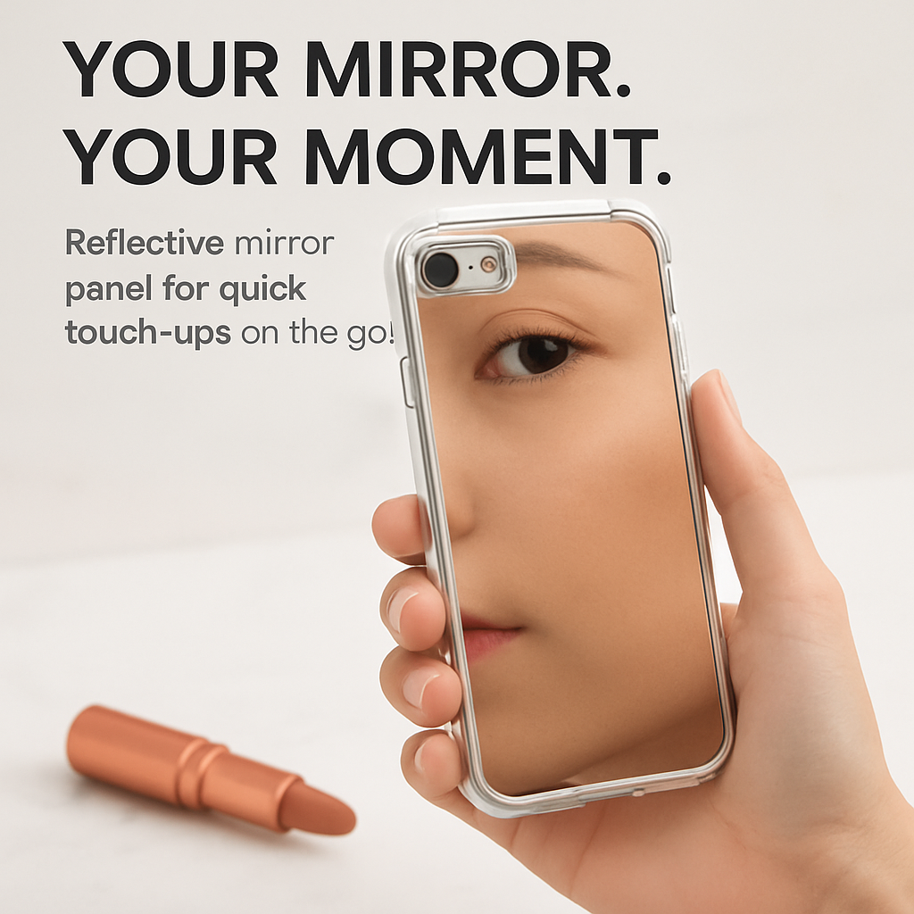 Slim Shock-resistant Mirror Case For iPhone 7