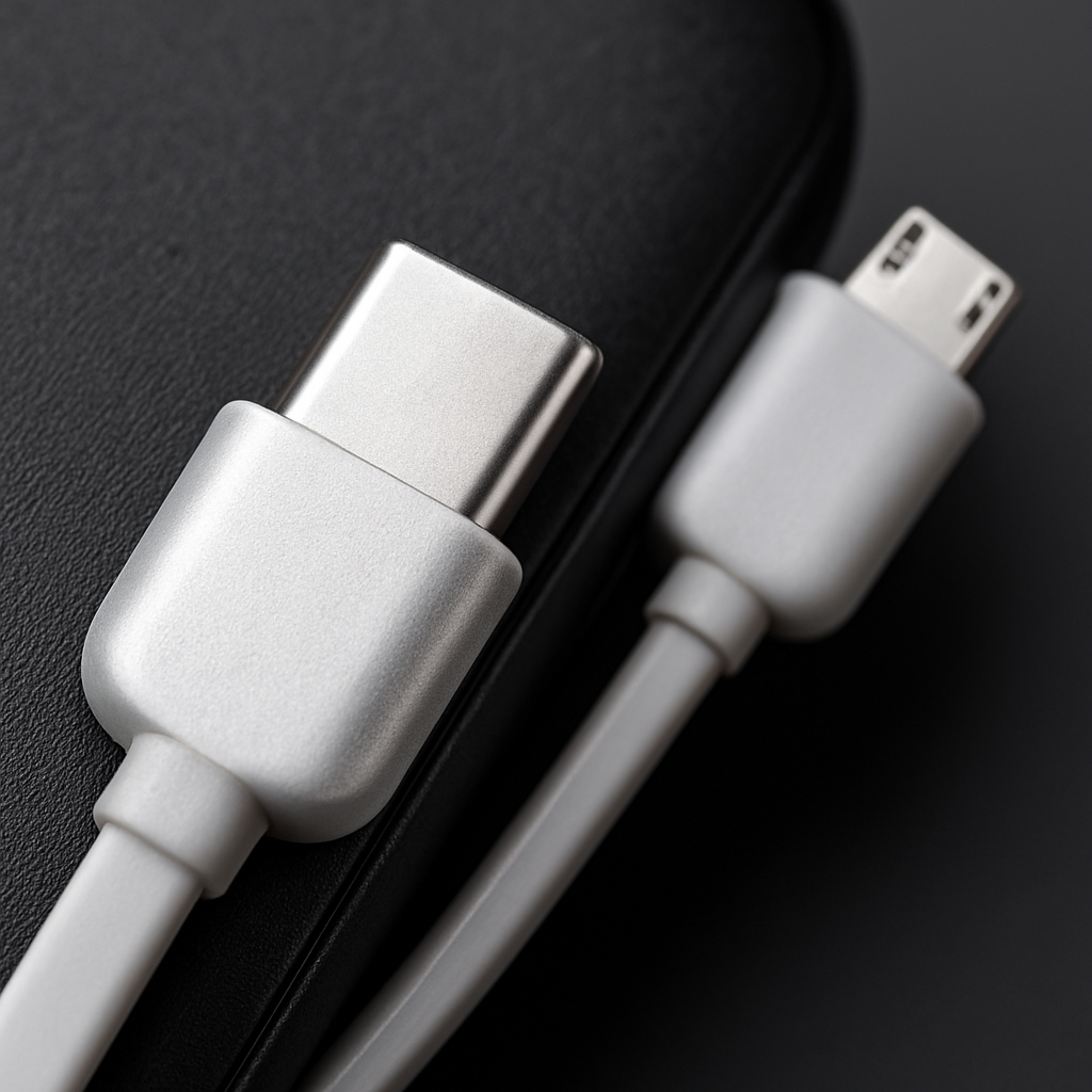 Power Bank Portable Charger with Built-in Cables