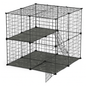 2-Tier Cat Cage Playpen with Ladder for Small Pets