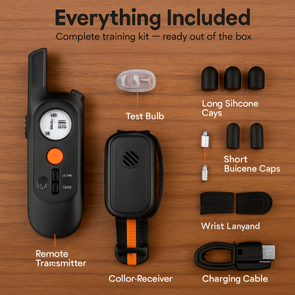 Dog Training Collar IP65 Waterproof with 3 Channels