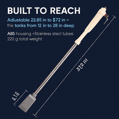 Multifunctional Aquarium Gravel Cleaner - Adjustable Tube