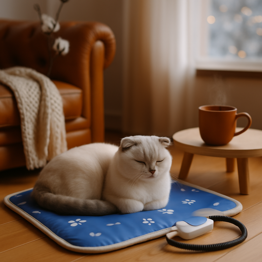 Pet Heating Pad for Dogs and Cats - Chew-Resist