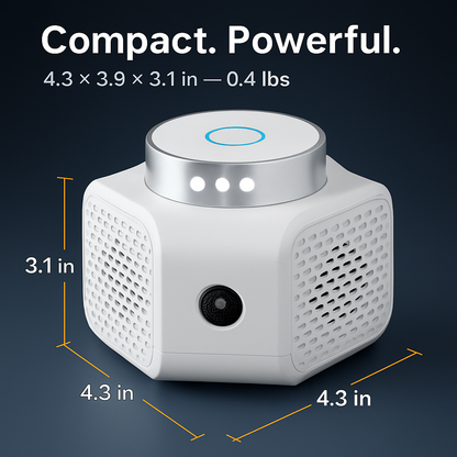 Ultrasonic Rodent Chaser for Indoor Use - Home Safe